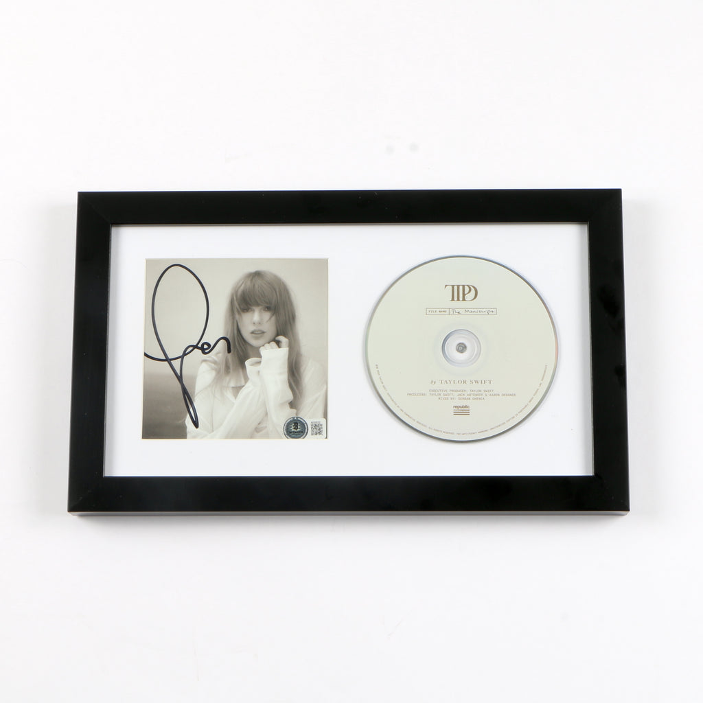 Taylor Swift Signed CD "The Tortured Poets Department" - Beckett COA