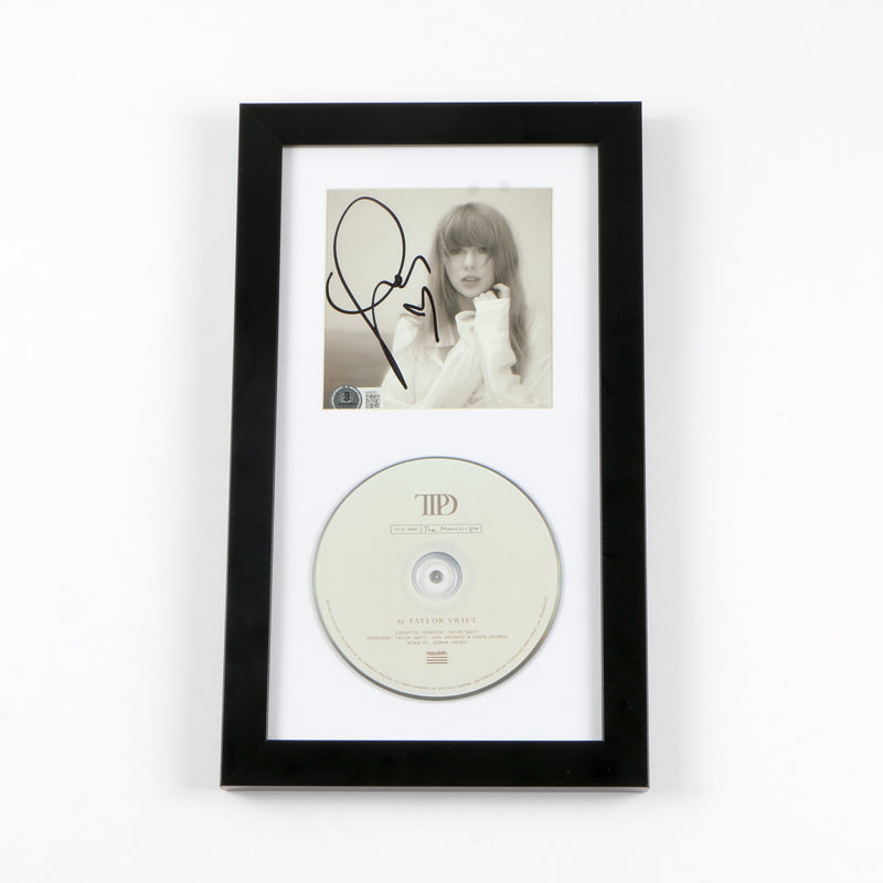 Taylor Swift Signed CD "The Tortured Poets Department" - Beckett COA