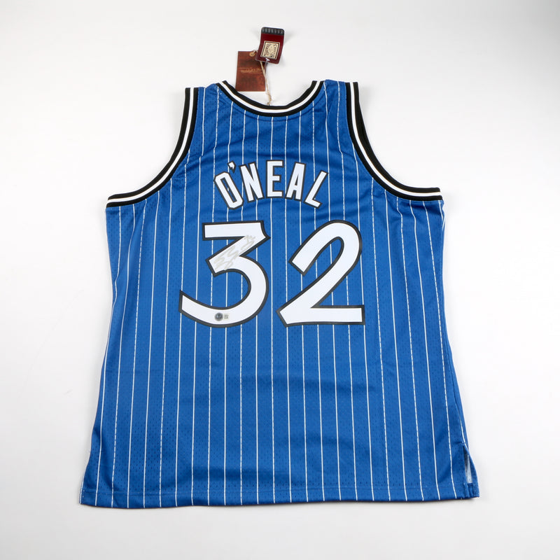 Shaq Signed Jersey Orlando Magic Authentic Shaquille O'neal Autograph Beckett