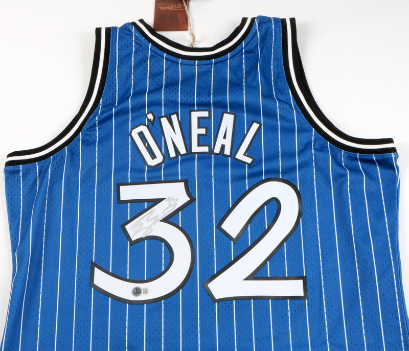 Shaq Signed Jersey Orlando Magic Authentic Shaquille O'neal Autograph Beckett