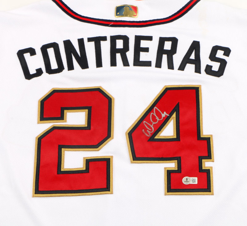 William Contreras Signed Game Worn Jersey - Atlanta Braves - Beckett COA