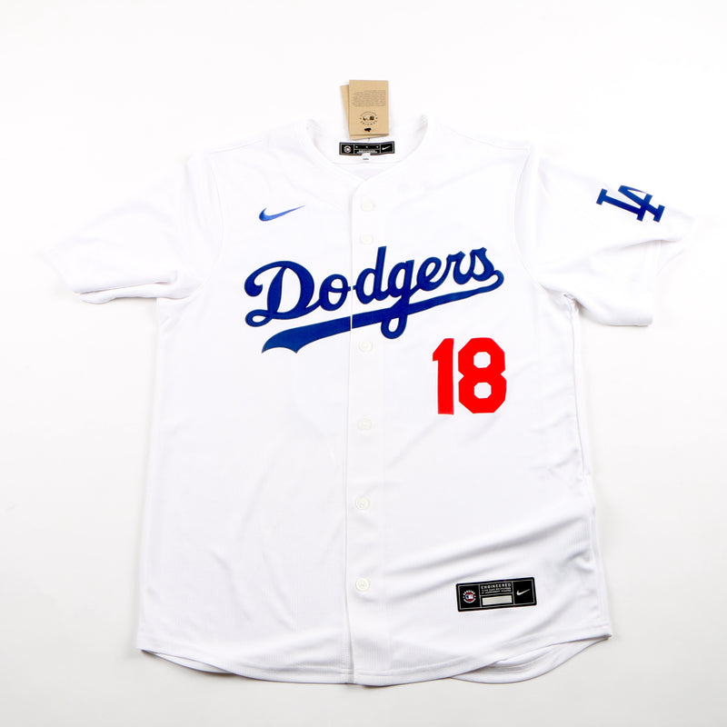 Yakamoto Signed Jersey - Los Angeles Dodgers - Beckett COA