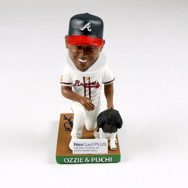 Ozzie Albies Signed Bobblehead Atlanta Braves Puchi Beckett