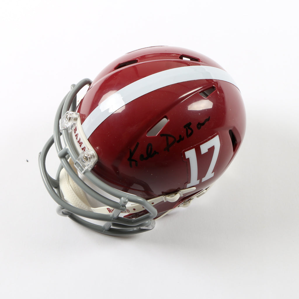 Kalen DeBoer Signed Alabama Mini Helmet Beckett COA