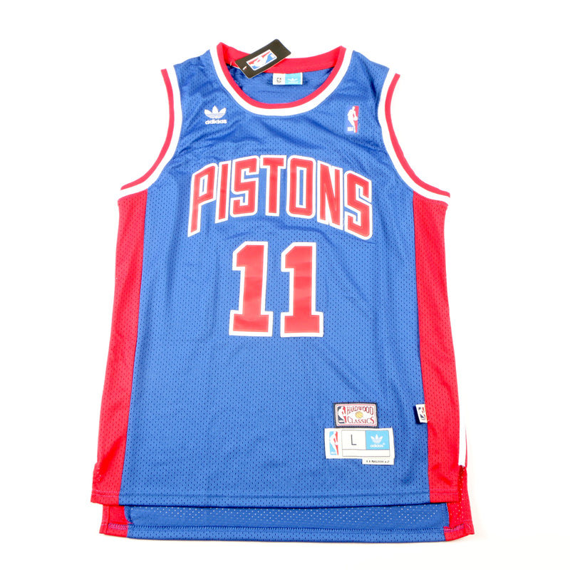 Isiah Thomas Signed Detroit Pistons Jersey Blue Beckett