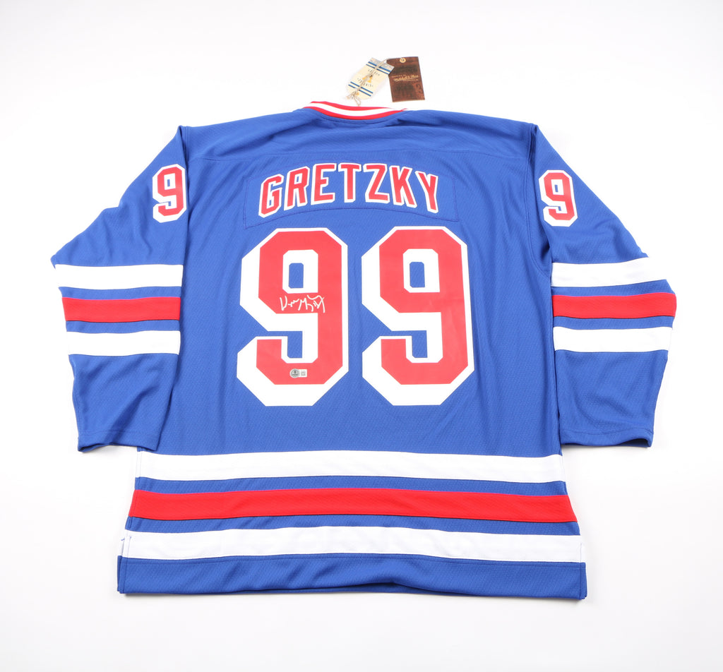 Wayne Gretzky Signed Jersey New York Rangers Beckett COA