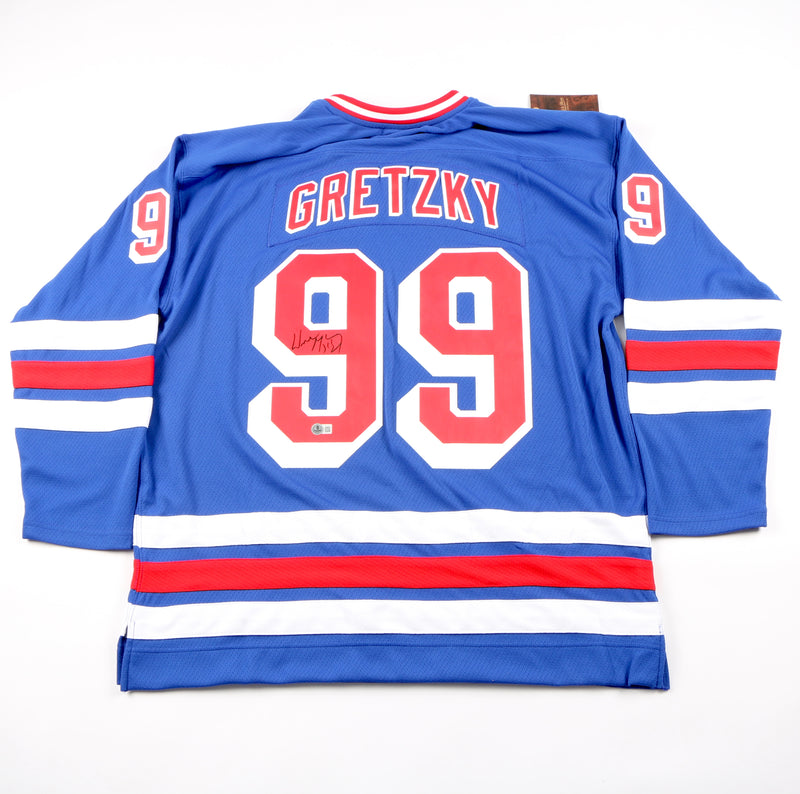 Wayne Gretzky Signed Jersey New York Rangers Beckett COA