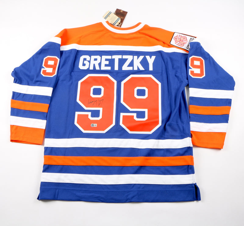 Wayne Gretzky Signed Jersey Edmonton Oilers Beckett COA