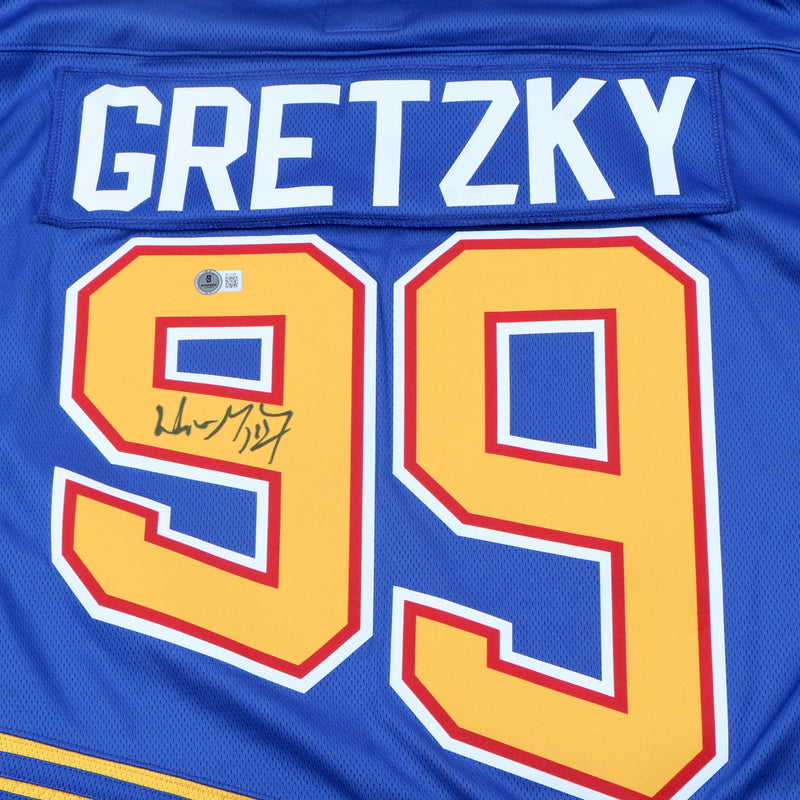 Wayne Gretzky Signed Jersey St. Louis Blues - Beckett COA