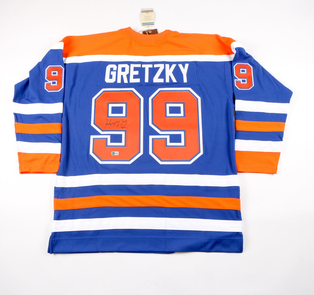 Wayne Gretzky Signed Jersey Edmonton Oilers - Beckett COA