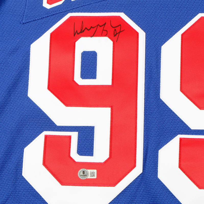 Wayne Gretzky Signed Jersey New York Rangers Beckett COA