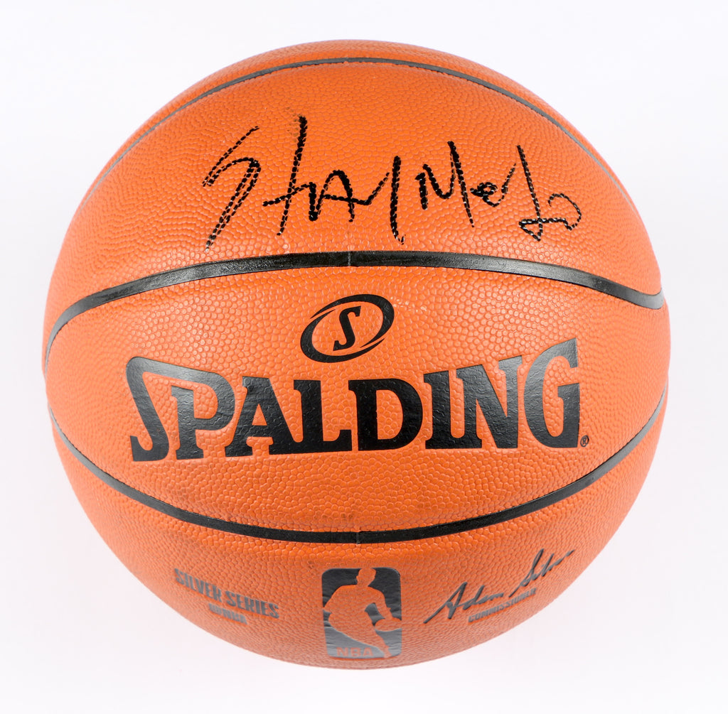 Carmelo Anthony Signed Spalding NBA Basketball Beckett COA