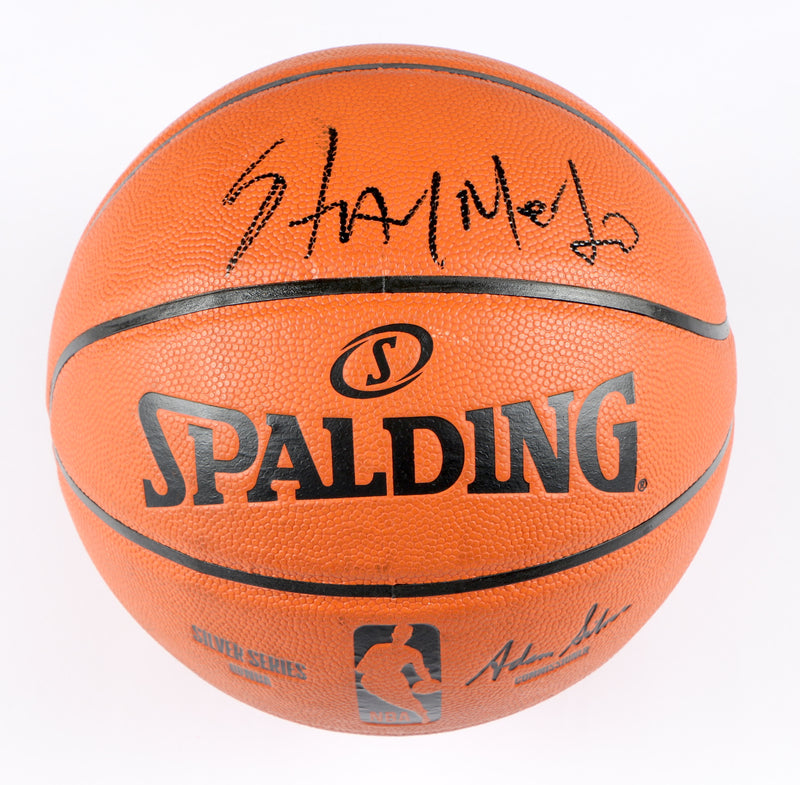 Carmelo Anthony Signed Spalding NBA Basketball Beckett COA