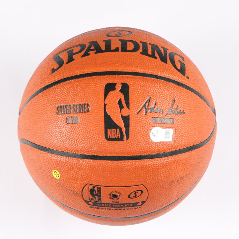 Carmelo Anthony Signed Spalding NBA Basketball Beckett COA