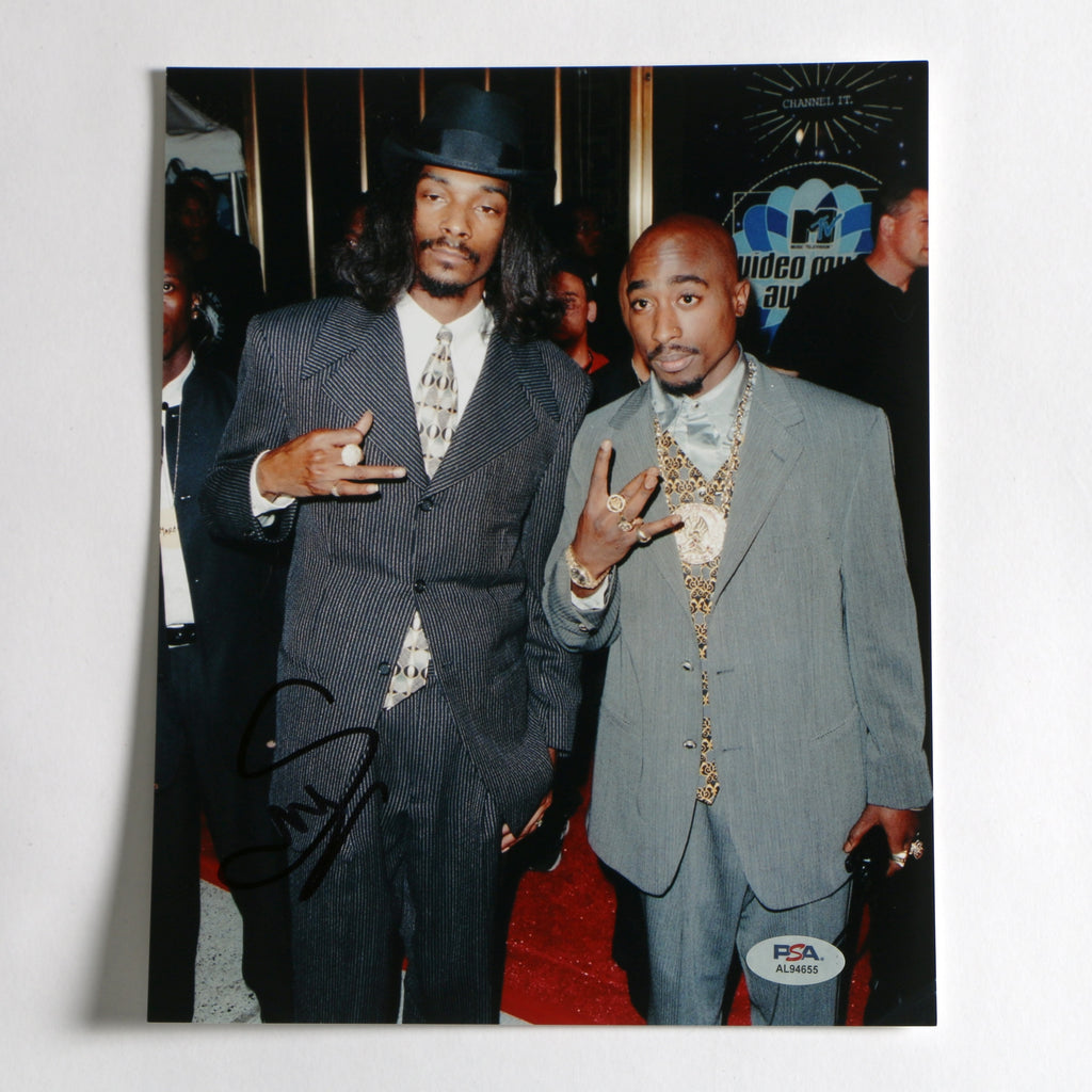 Snoop Dogg Signed Photo 8x10 PSA COA AL94655