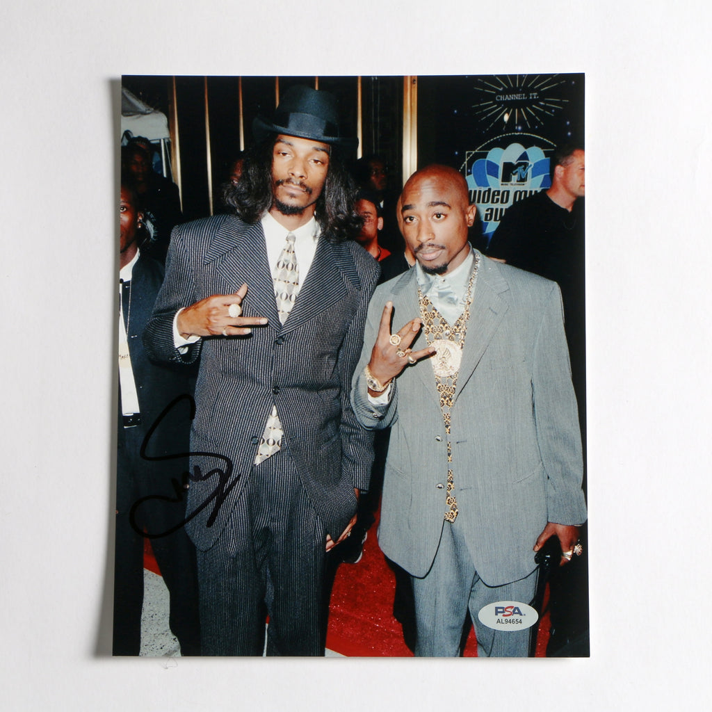 Snoop Dogg Signed Photo 8x10 PSA COA AL94654