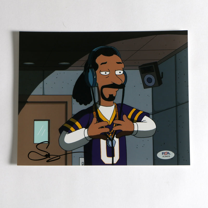 Snoop Dogg Signed Photo 8x10 PSA COA AL94610