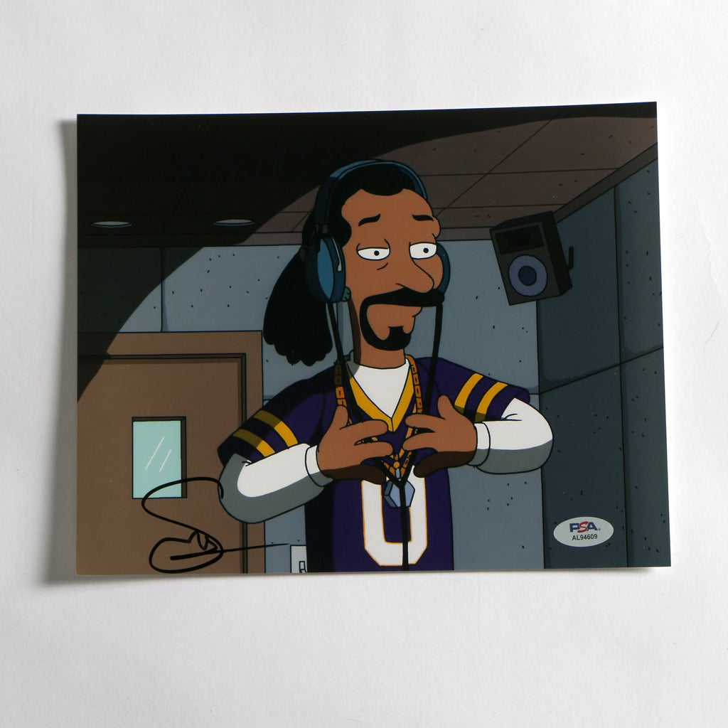 Snoop Dogg Signed Photo 8x10 PSA COA AL94609