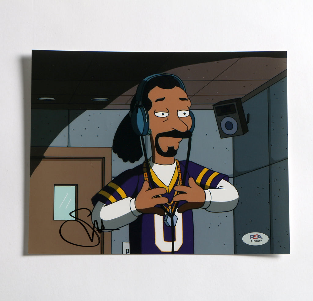 Snoop Dogg Signed Photo 8x10 PSA COA AL94612