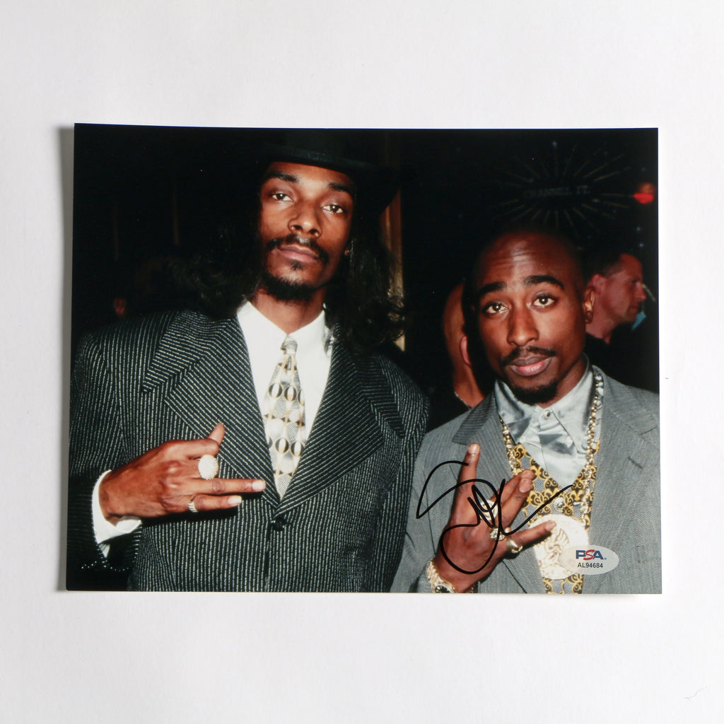 Snoop Dogg Signed Photo 8x10 PSA COA AL94684