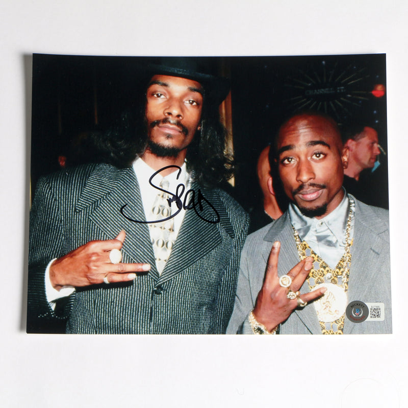 Snoop Dogg Signed Photo 8x10 Beckett COA BJ77905