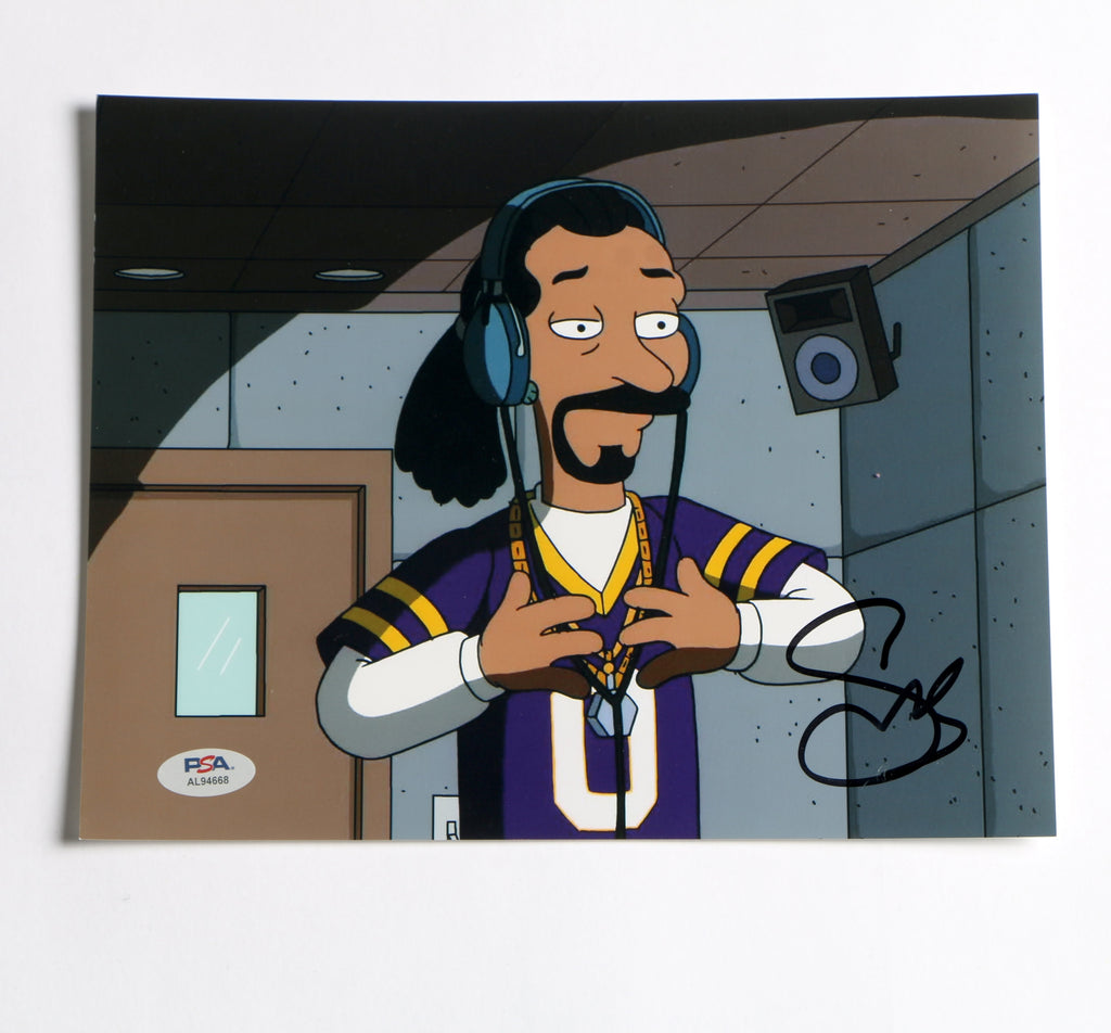 Snoop Dogg Signed Photo 8x10 PSA COA AL94668