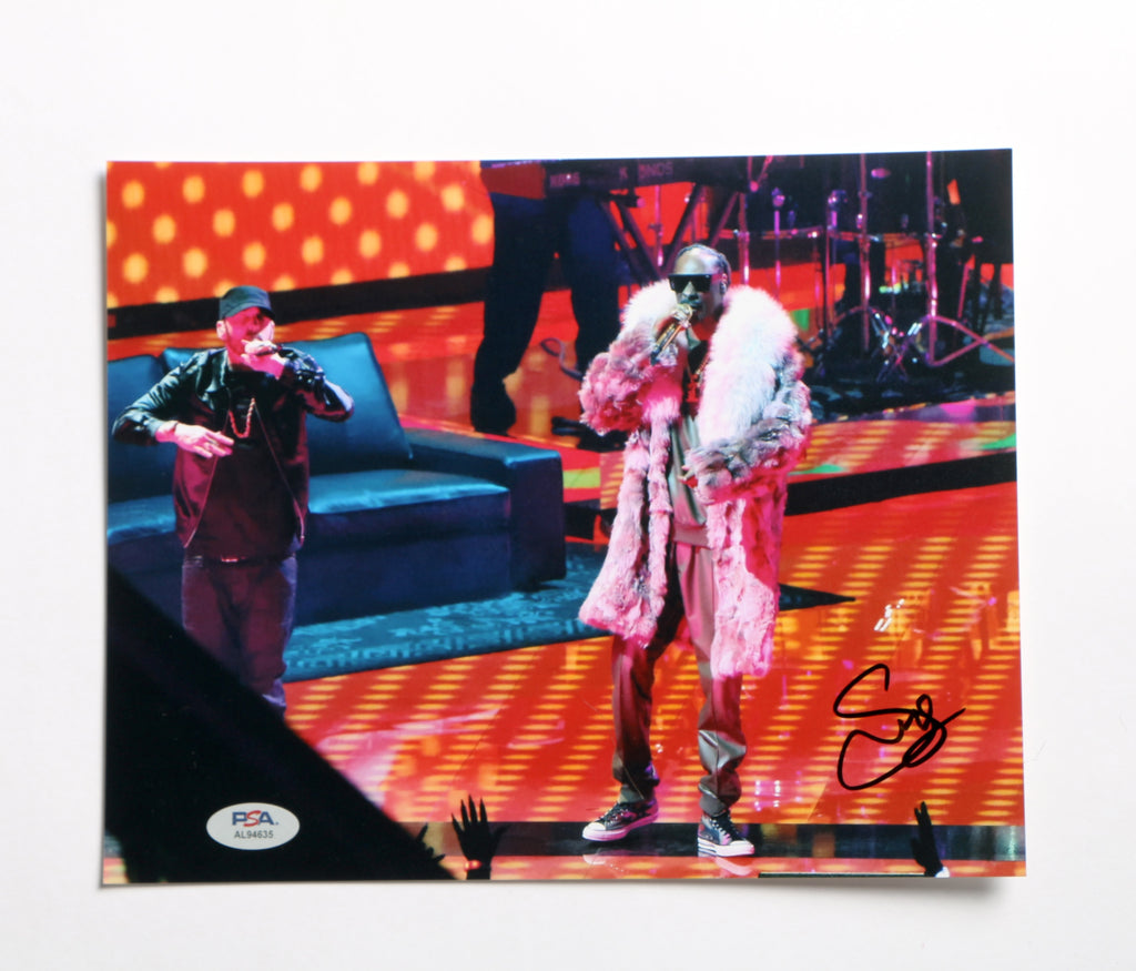 Snoop Dogg Signed Photo 8x10 PSA COA AL94635