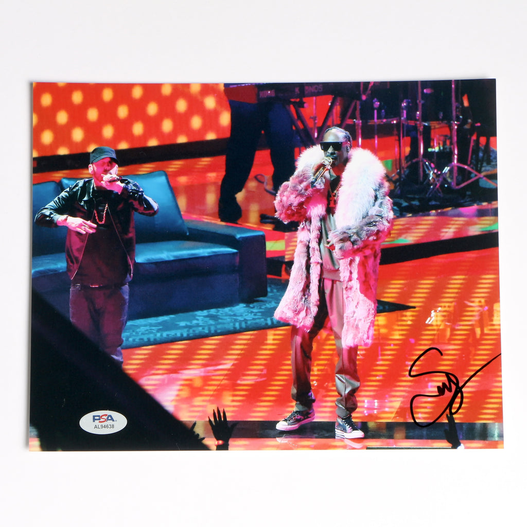 Snoop Dogg Signed Photo 8x10 PSA COA AL94638