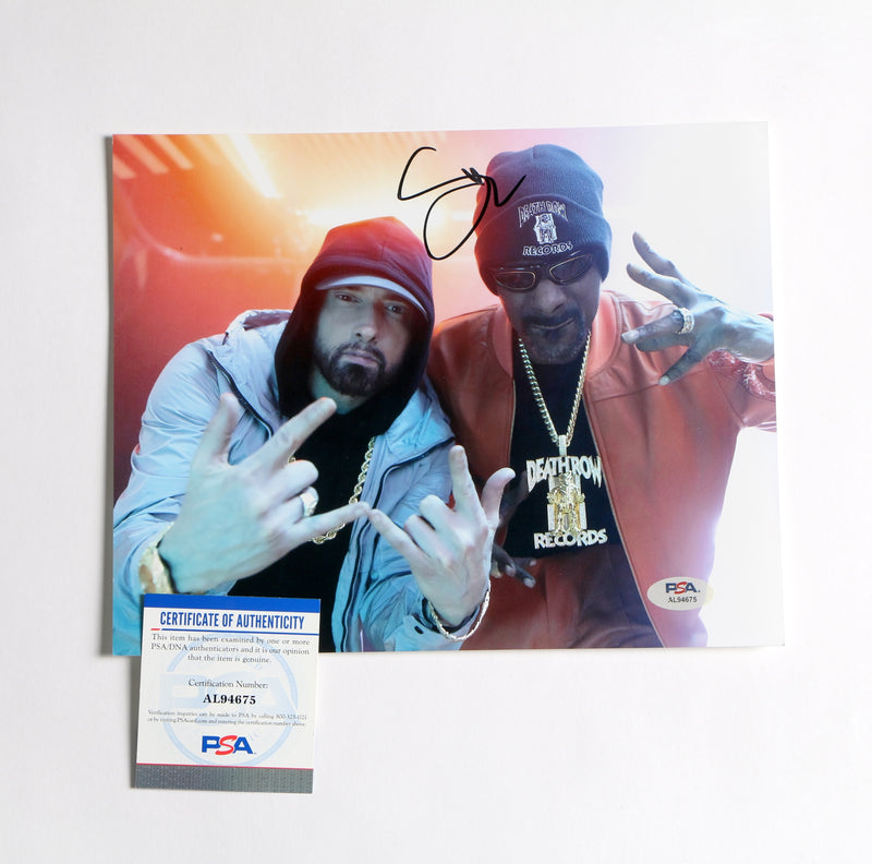 Snoop Dogg Signed Photo 8x10 PSA COA AL94675