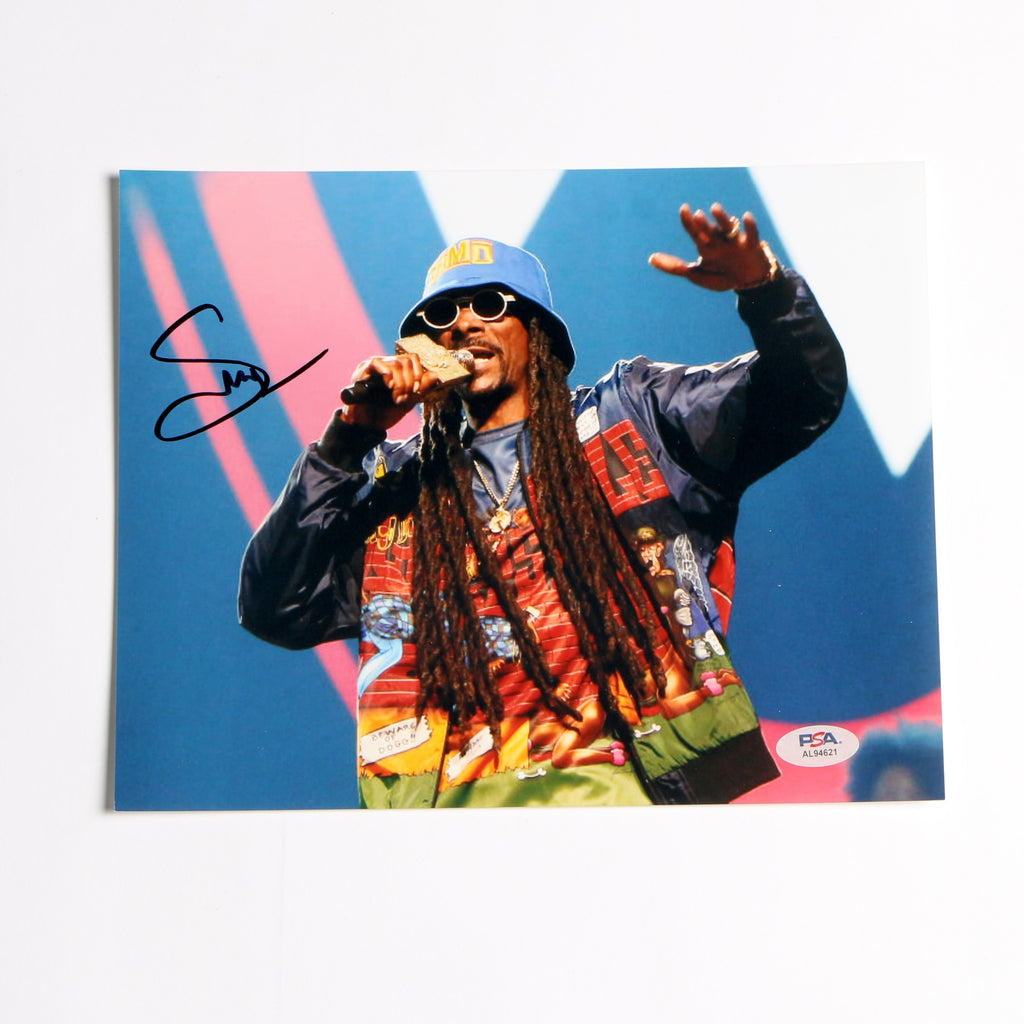 Snoop Dogg Signed Photo 8x10 PSA COA AL94621