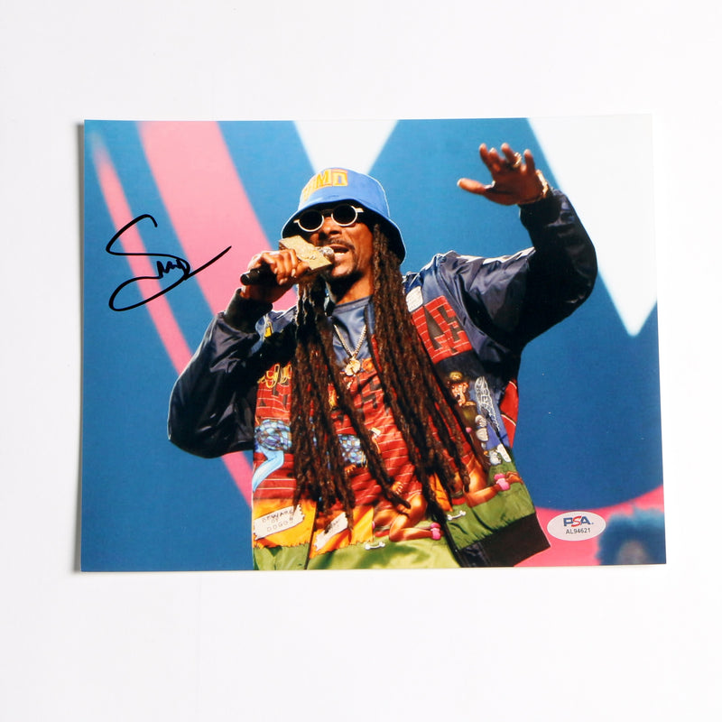 Snoop Dogg Signed Photo 8x10 PSA COA AL94621