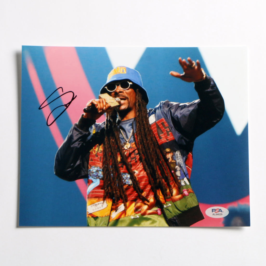 Snoop Dogg Signed Photo 8x10 PSA COA AL94629