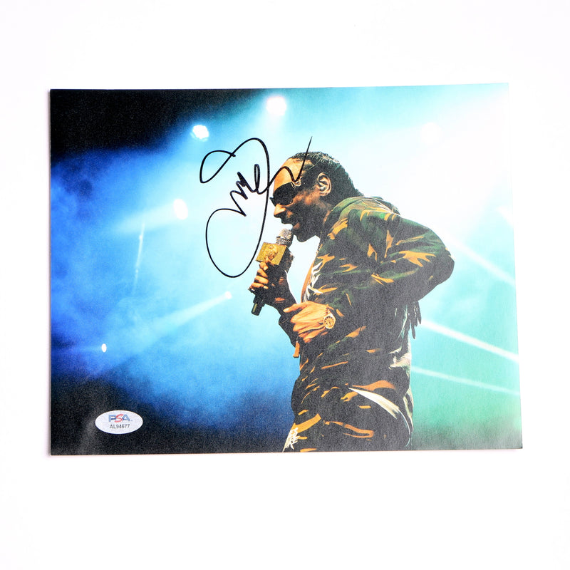 Snoop Dogg Signed Photo 8x10 PSA COA AL94677