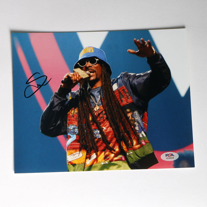 Snoop Dogg Signed Photo 8x10 PSA COA AL94628