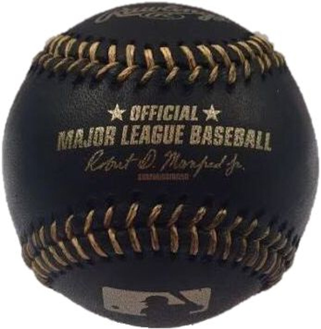 Ozzie Albies Public Signing Items for Purchase Black Official Major League Baseball (No Autograph)