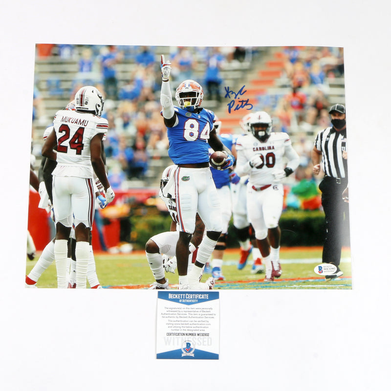 Kyle Pitts Signed 11x14 Photo Florida Gators