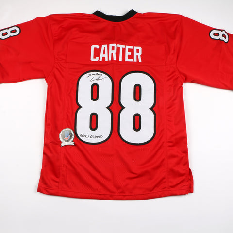 Jalen Carter Signed Jersey Georgia Bulldogs National Champions – More Than  Sports