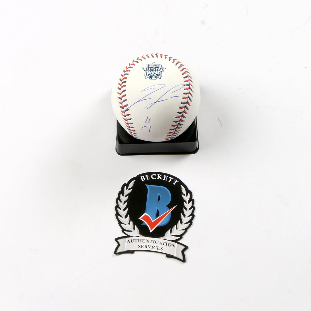 Ronald Acuña Jr. Atlanta Braves Autographed & Inscribed 2021 Game