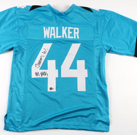 Travon Walker Signed Jersey Custom White Jacksonville Jaguars – More Than  Sports