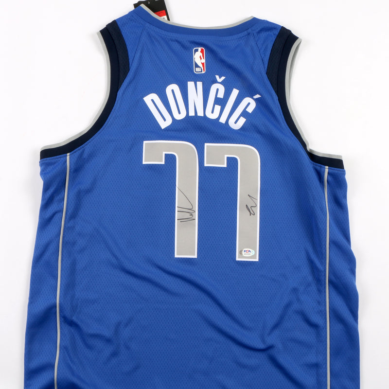 LUKA DONCIC MVP AUTO Signed Mavs AUTHENTIC White Jersey (PANINI) 48 L, NWT