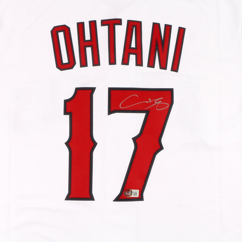 Shohei Ohtani Los Angeles Angels Signed Authentic White Nike Jersey Fa –  Diamond Legends Online