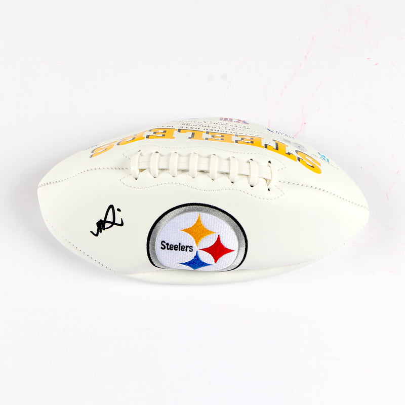 George Pickens Autographed Pittsburgh Steelers Black Speed Mini