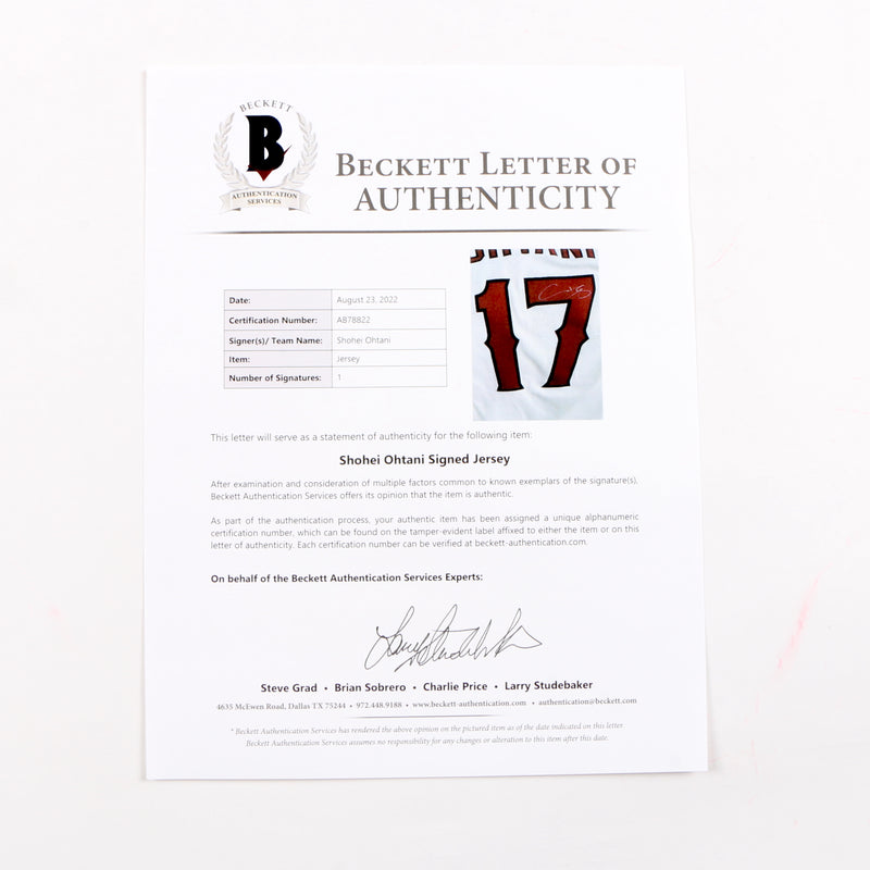 Shohei Ohtani signed jersey PSA/DNA Los Angeles Angels autographed Aut –  Golden State Memorabilia