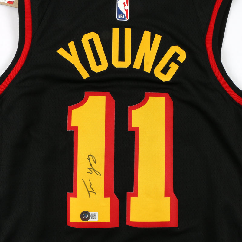 Hawks trae young signature jersey shirt, hoodie, sweater, long