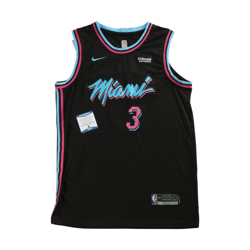 Dwayne Wade Signed Miami Heat Jersey Black – More Than Sports