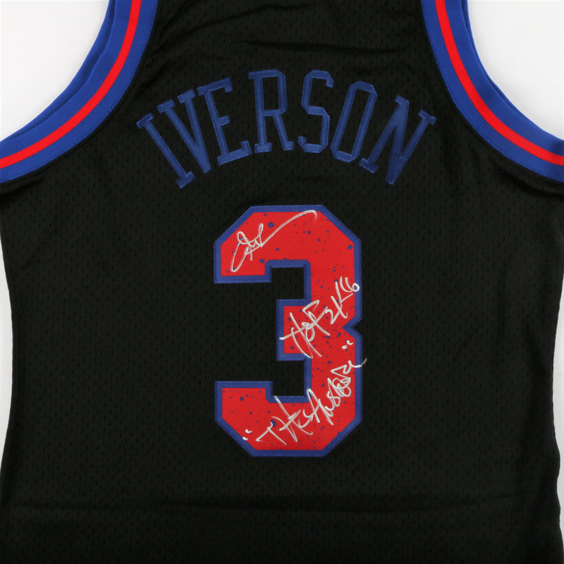 Allen Iverson Signed Philadelphia 76ers Jersey with