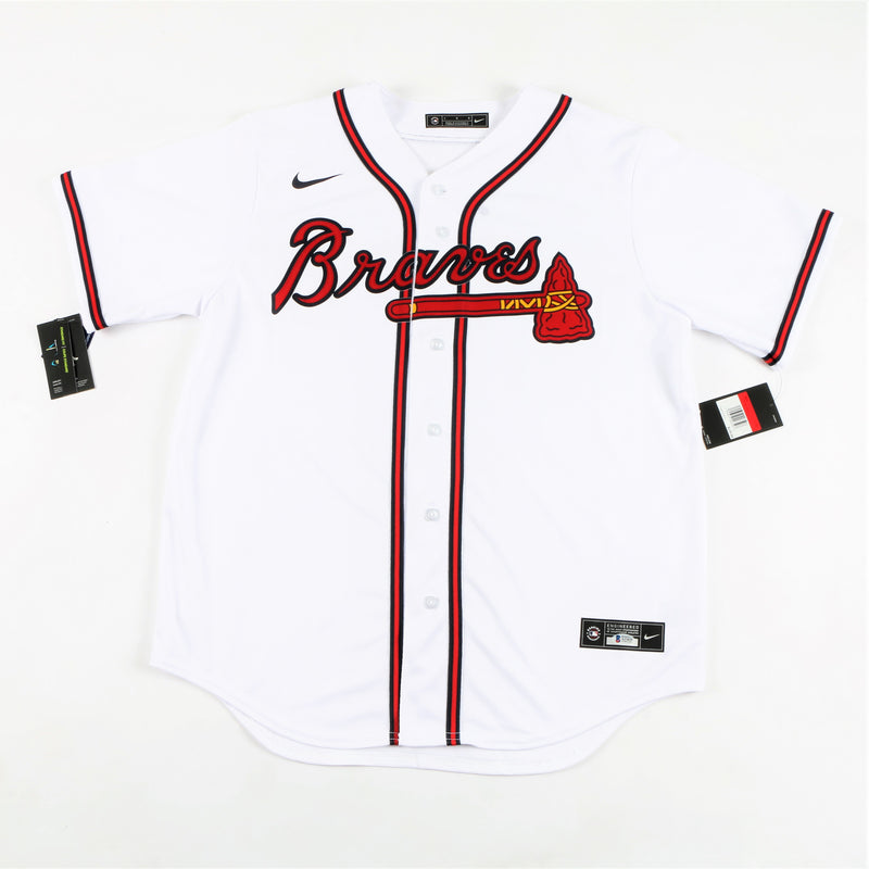 Ronald Acuña Jr. Signed Atlanta Braves Jersey with "Acuña Matata" Inscription - White