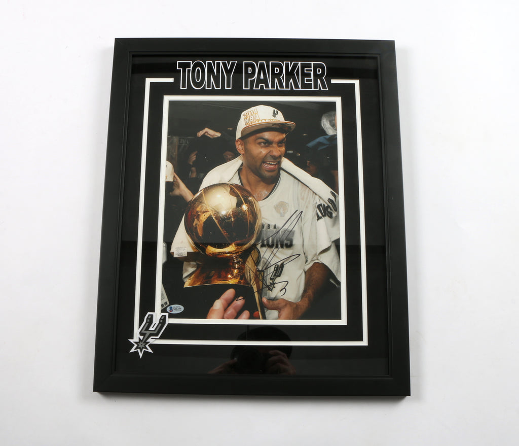 Tony Parker Autographed San Antonio Signed Basketball