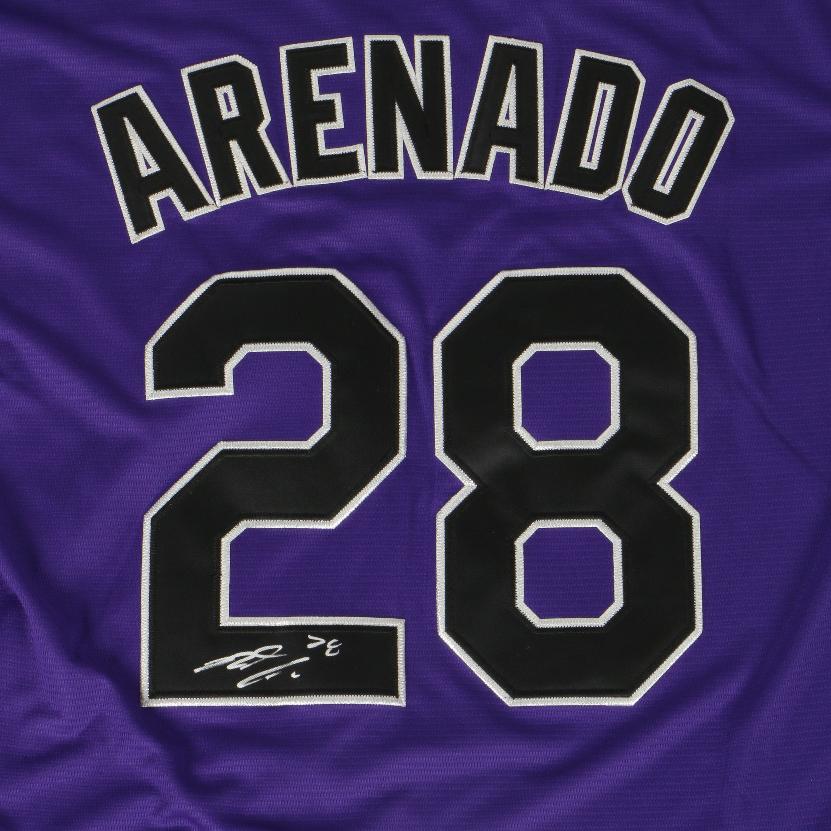 Nolan Arenado Signed Jersey Colorado Rockies