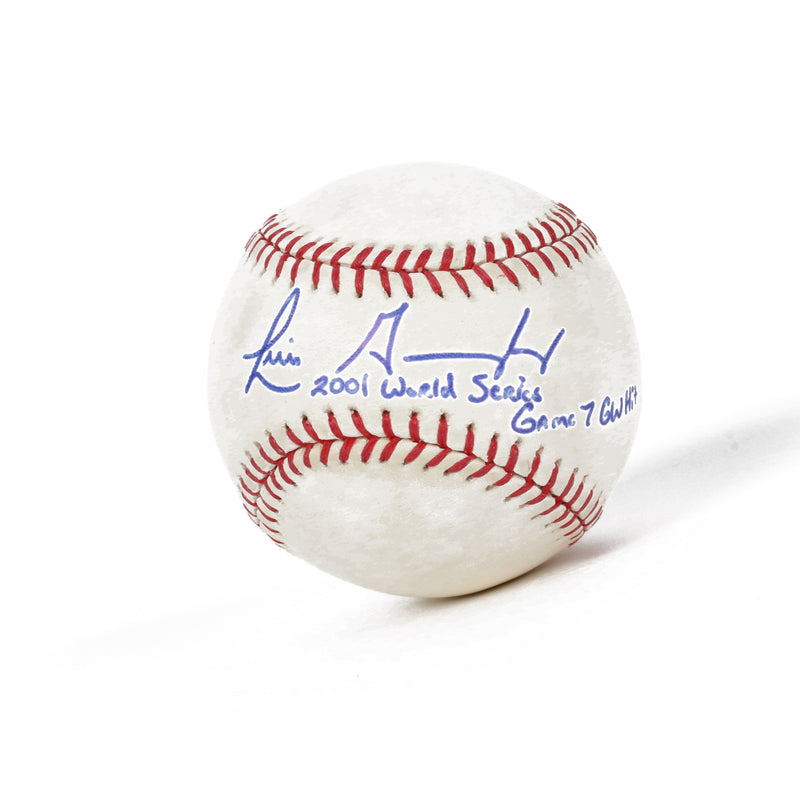 Luis Gonzalez Signed Baseball Inscribed – More Than Sports